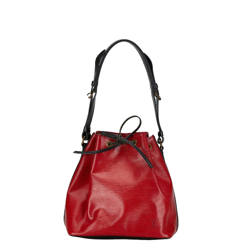 Louis Vuitton Petit Noe Leather Shoulder Bag M44172 in Good condition