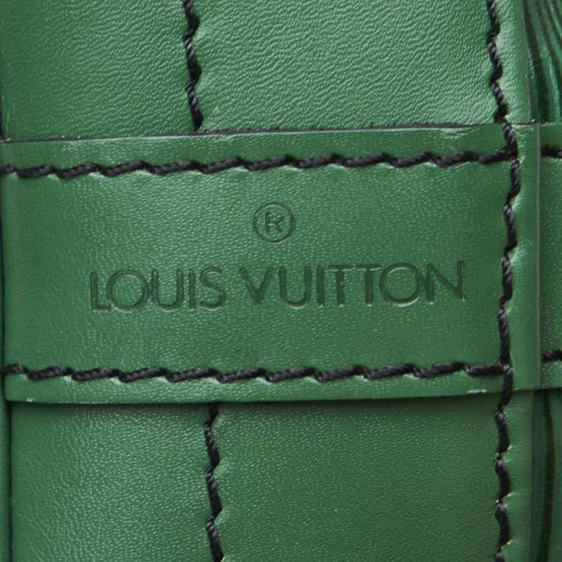 Louis Vuitton Epi Noe Shoulder Bag M44004 Green Leather in Very Good Condition