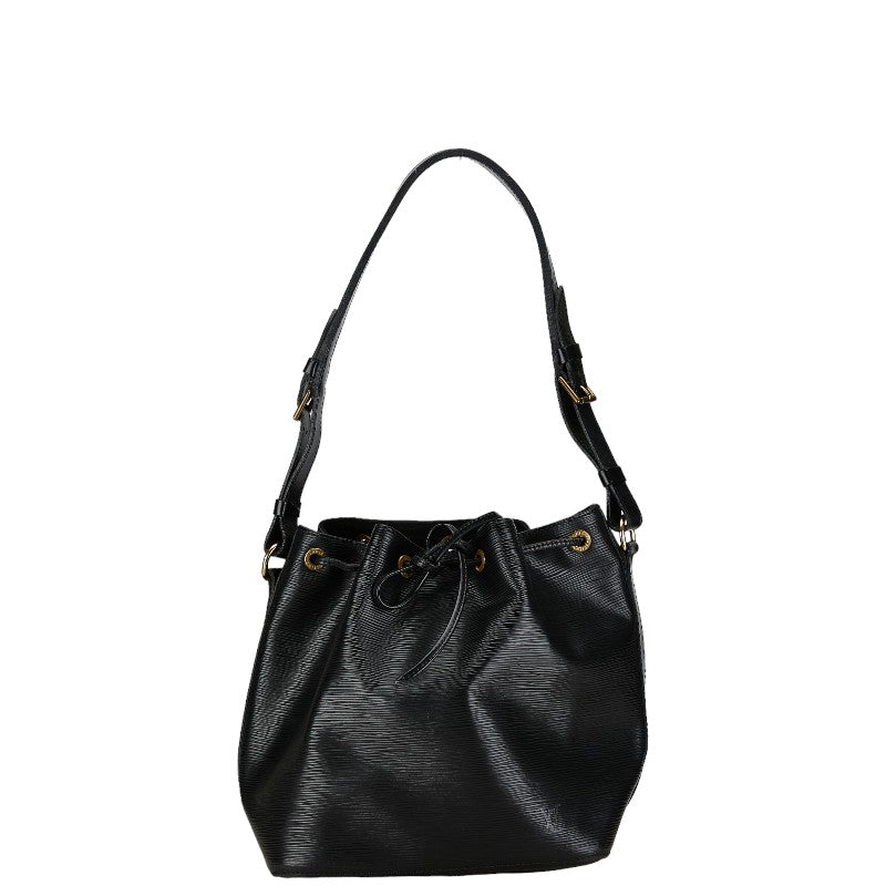 Louis Vuitton Petit Noe Leather Shoulder Bag M44102 in Fair condition