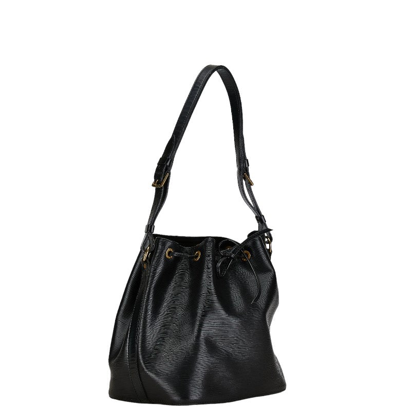 Louis Vuitton Petit Noe Leather Shoulder Bag M44102 in Fair condition