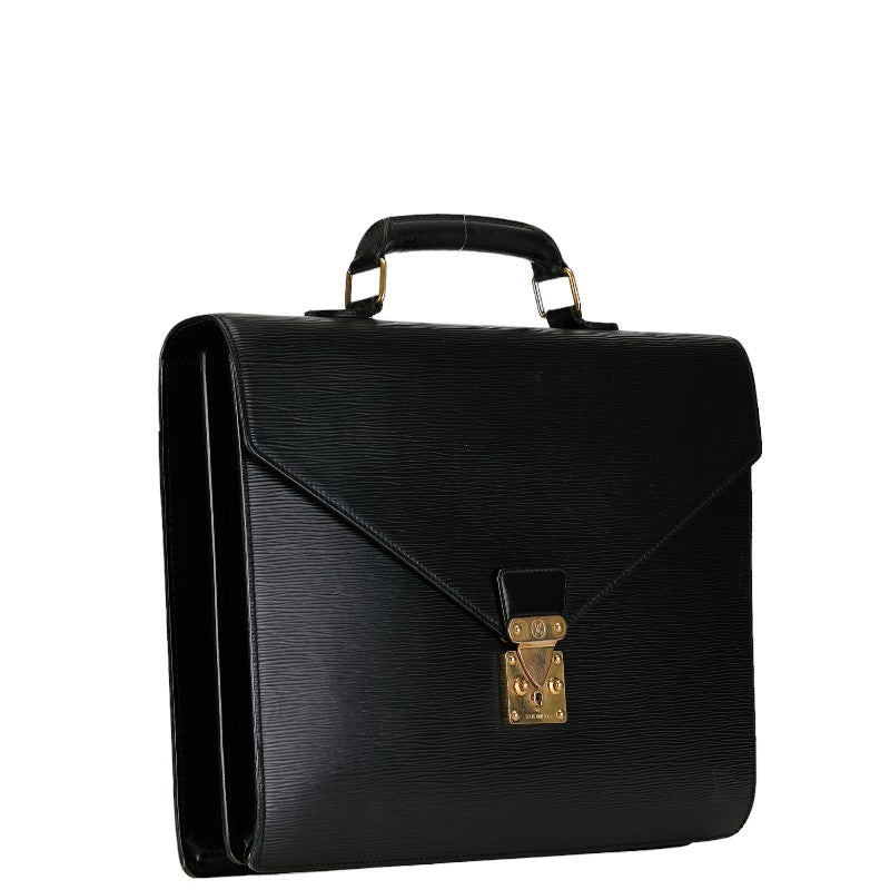 Louis Vuitton Serviette Conseil Leather Business Bag M54422 in Good condition