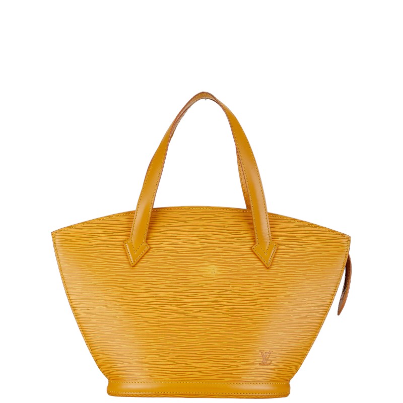 Louis Vuitton Saint Jacques Leather Handbag M52279 in Good condition