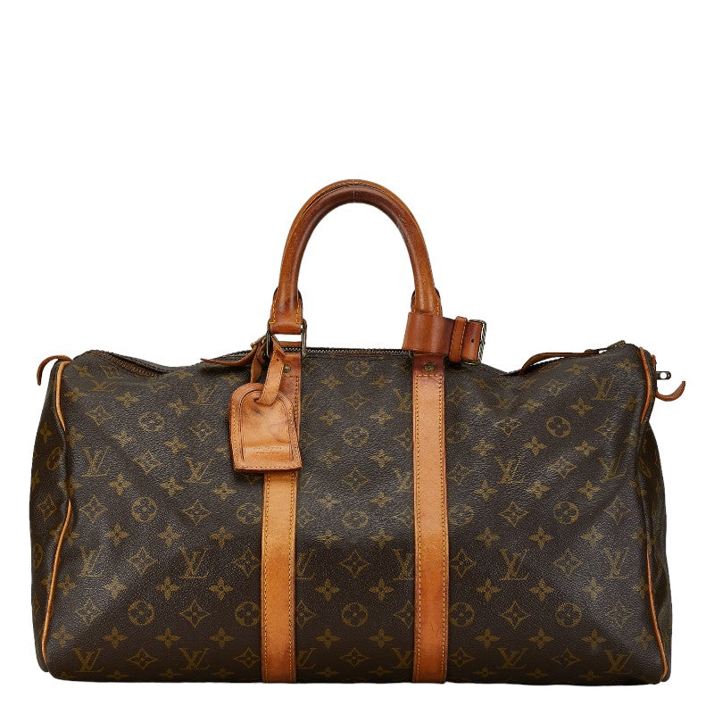 Louis Vuitton Keepall 45 Canvas Travel Bag M41428 in Fair condition