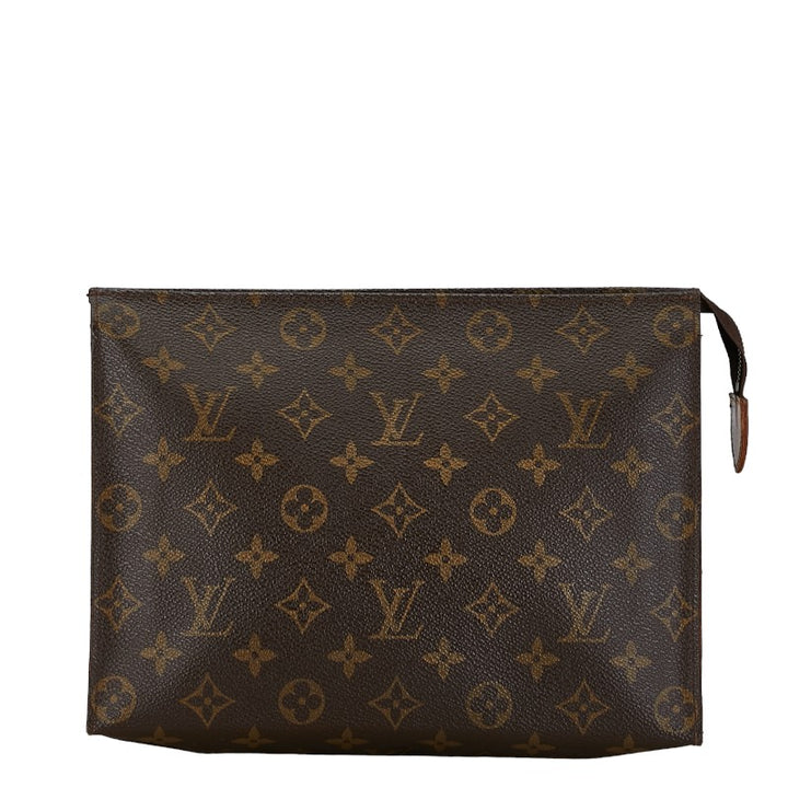 Louis Vuitton Monogram Pochette Toilette Clutch M46037 in Good Condition