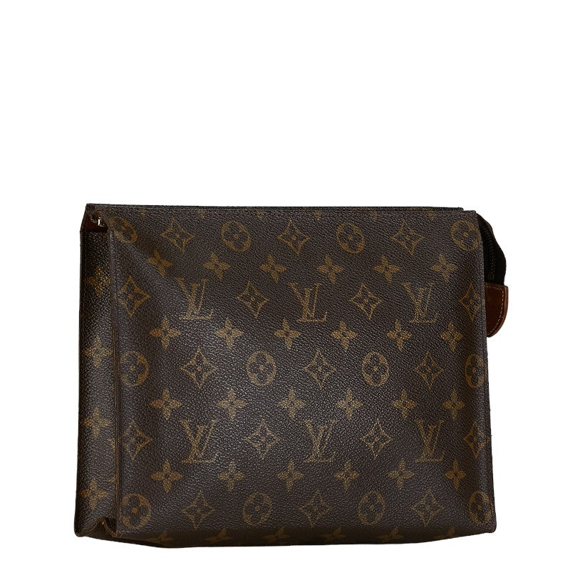 Louis Vuitton Monogram Pochette Toilette Clutch M46037 in Good Condition