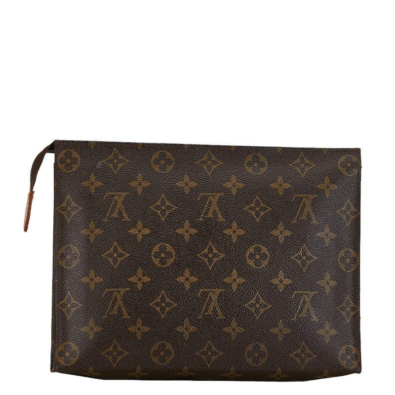 Louis Vuitton Monogram Pochette Toilette Clutch M46037 in Good Condition