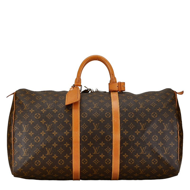 Louis Vuitton Monogram Keepall 55 Travel Bag in Fair Condition