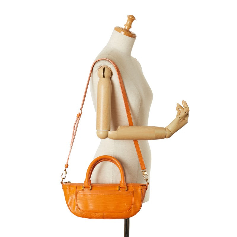 Louis Vuitton Epi Danura PM 2WAY Handbag Orange