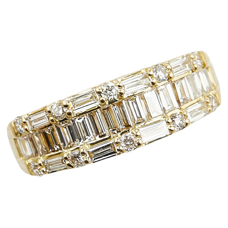 [LuxUness] 18K Diamond Ring  Metal Ring in Excellent condition
