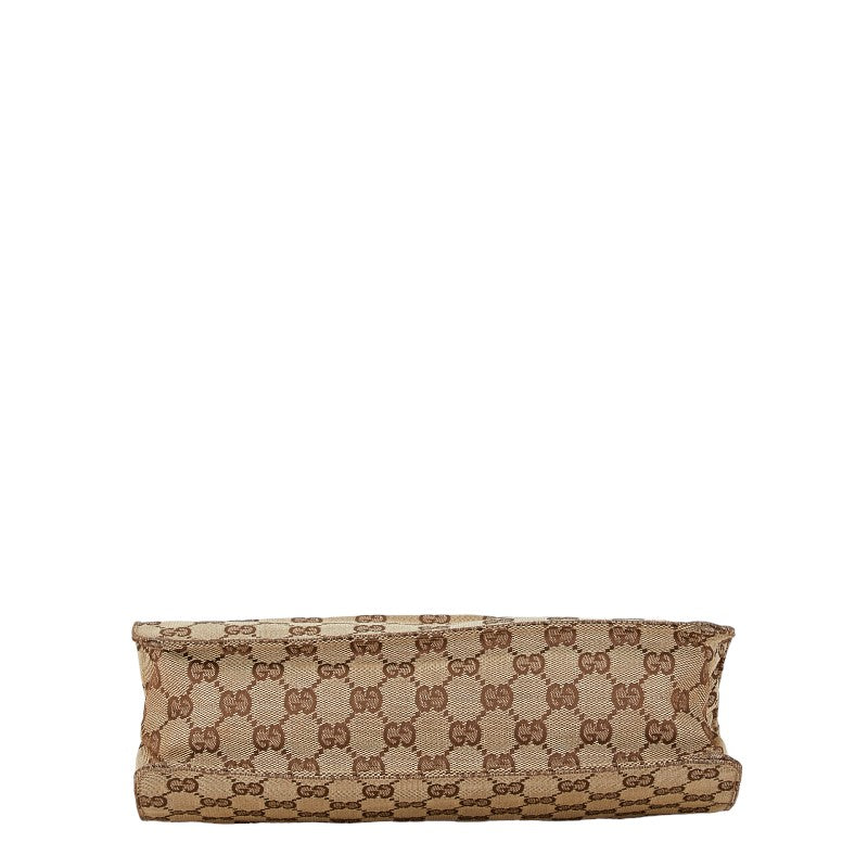 Gucci GG Canvas Leather Shoulder Bag 120841