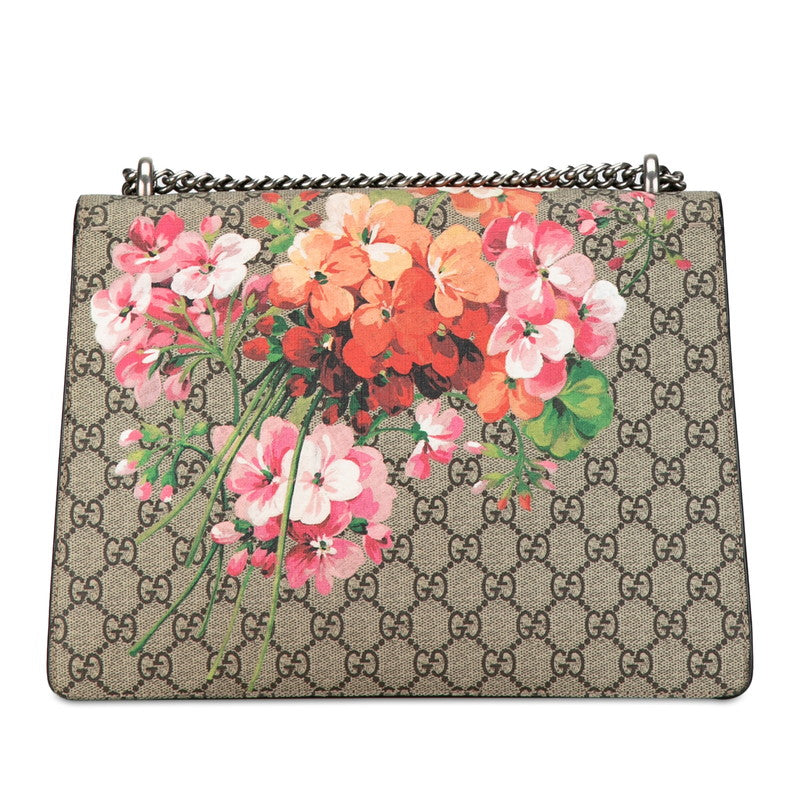 Gucci Dionysus Chain Shoulder Bag Beige Multicolor