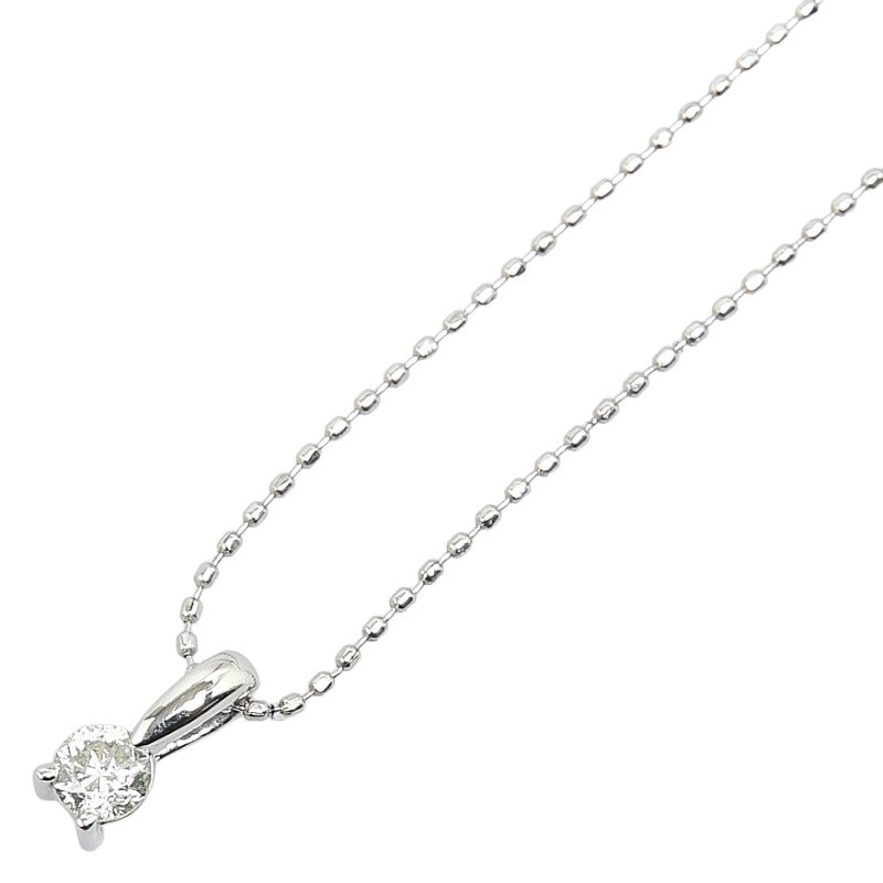 LuxUness Platinum Diamond Necklace  Metal Necklace in Excellent condition