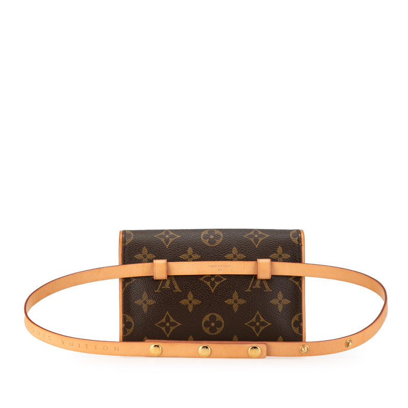 Louis Vuitton Monogram Pochette Florentine XS Waist Bag M51855 in Very Good Condition