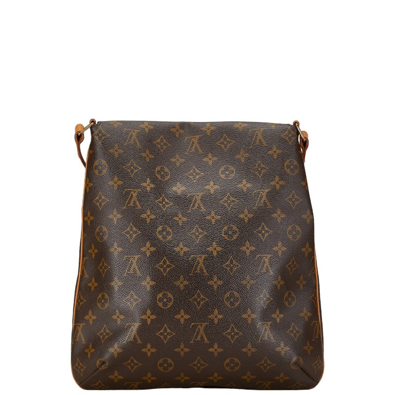 Louis Vuitton Monogram Musette Shoulder Bag M51256 Brown PVC Leather in Very Good Condition