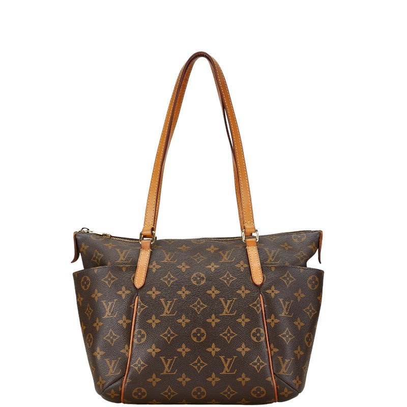 Louis Vuitton Monogram Totally PM Handbag Tote M56688 Brown PVC Leather in Good Condition