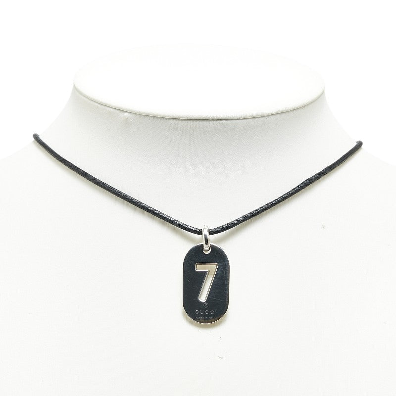 Gucci Silver Pendant Necklace SV925 in Very Good Condition