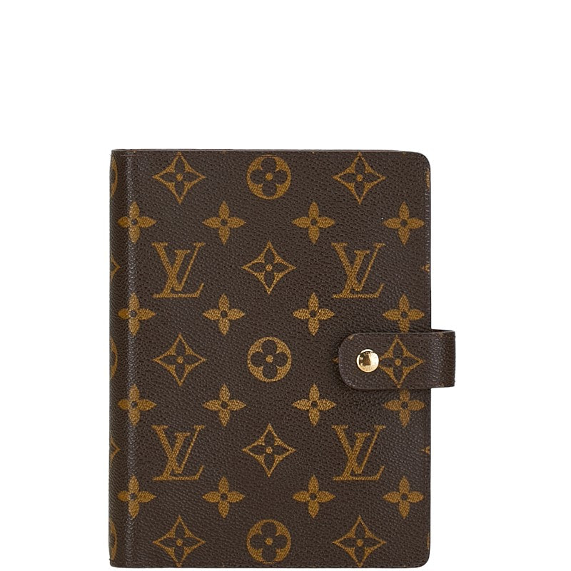 Louis Vuitton Monogram Agenda MM Notebook Cover in Very Good Condition