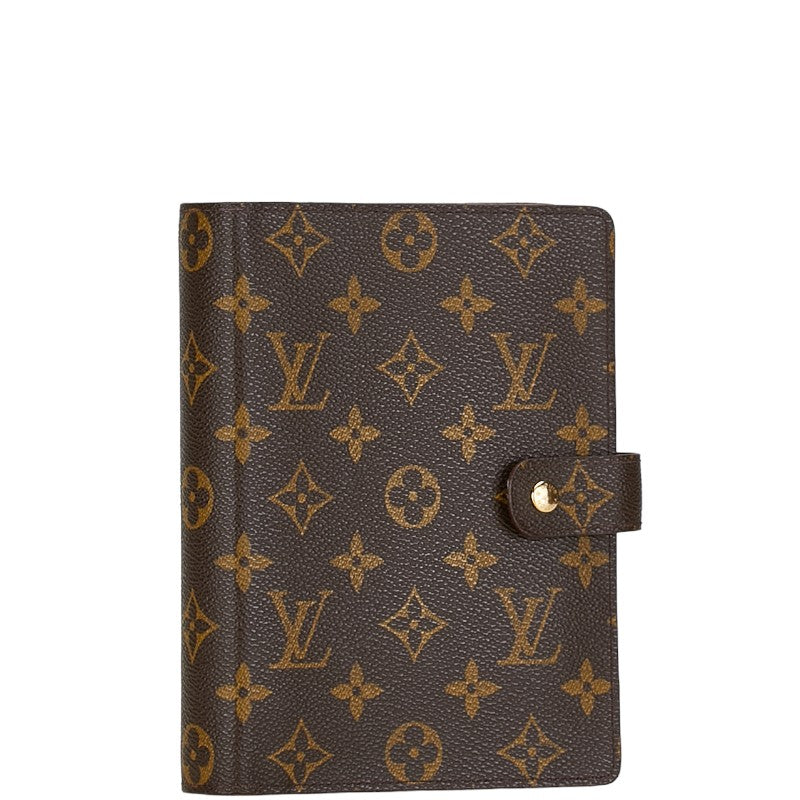 Louis Vuitton Monogram Agenda MM Notebook Cover in Very Good Condition