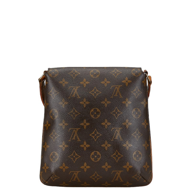 Louis Vuitton Monogram Musette Salsa Short Handbag M51258 Brown PVC Leather in Very Good Condition