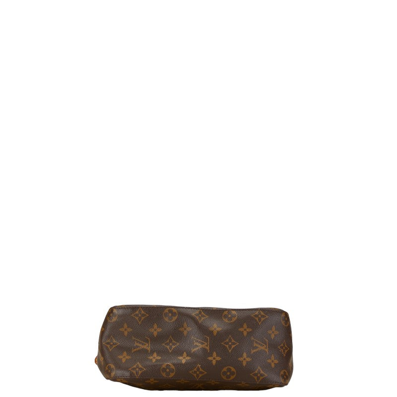 Louis Vuitton Monogram Looping MM Shoulder Bag M51146 Brown PVC Leather in Very Good Condition