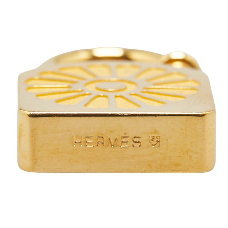 Hermes Gold Plated Sun Cadena in Very Good Condition