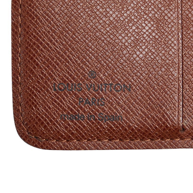 Louis Vuitton Monogram Compact Zip Bifold Wallet M61667 in Very Good Condition