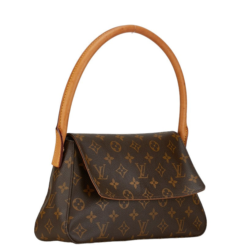 Louis Vuitton Monogram Mini Looping Shoulder Bag M51147 in Very Good Condition