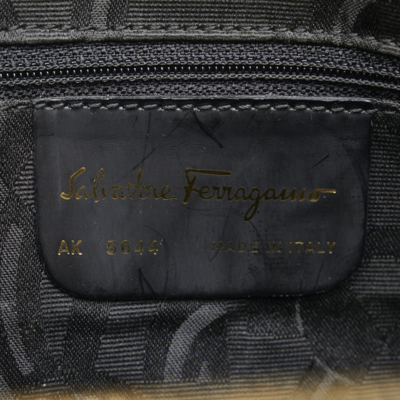 Salvatore Ferragamo Gancini Leather Handbag