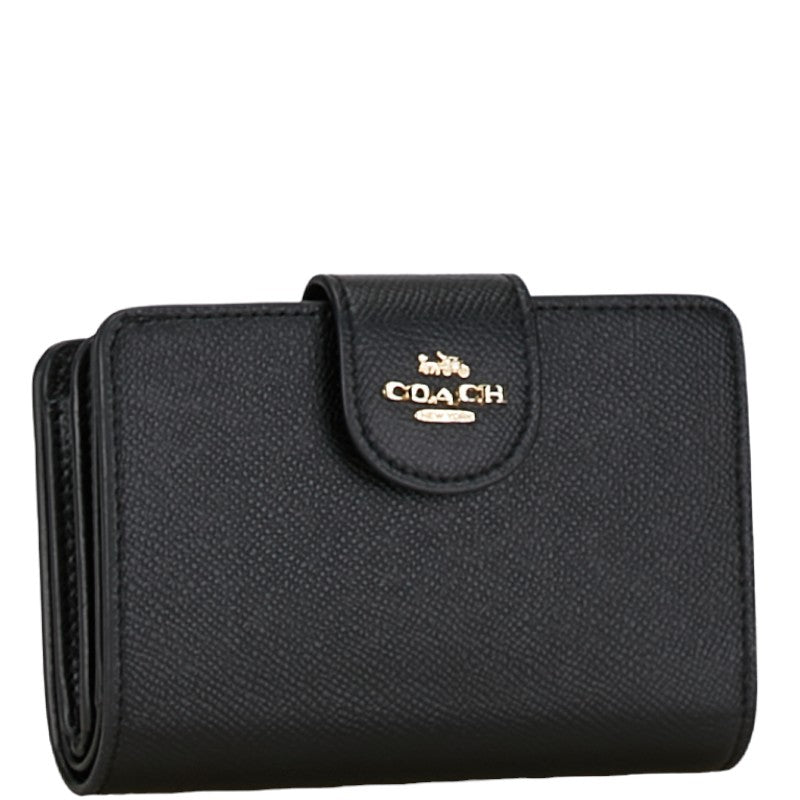 Coach Signature Leather Bifold Wallet 6390 in Very Good Condition