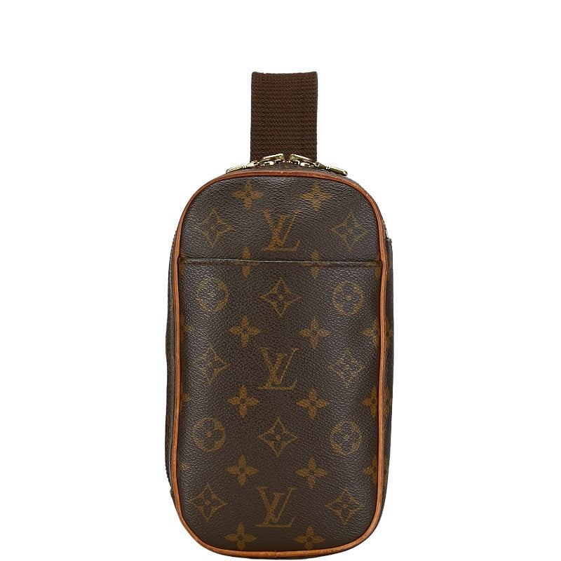 Louis Vuitton Monogram Pochette Gange Waist Bag M51870 in Very Good Condition