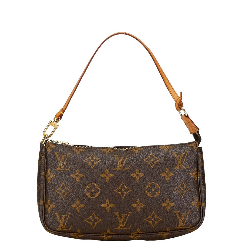 Louis Vuitton Pochette Accessoires Canvas Shoulder Bag M51980 in Good condition