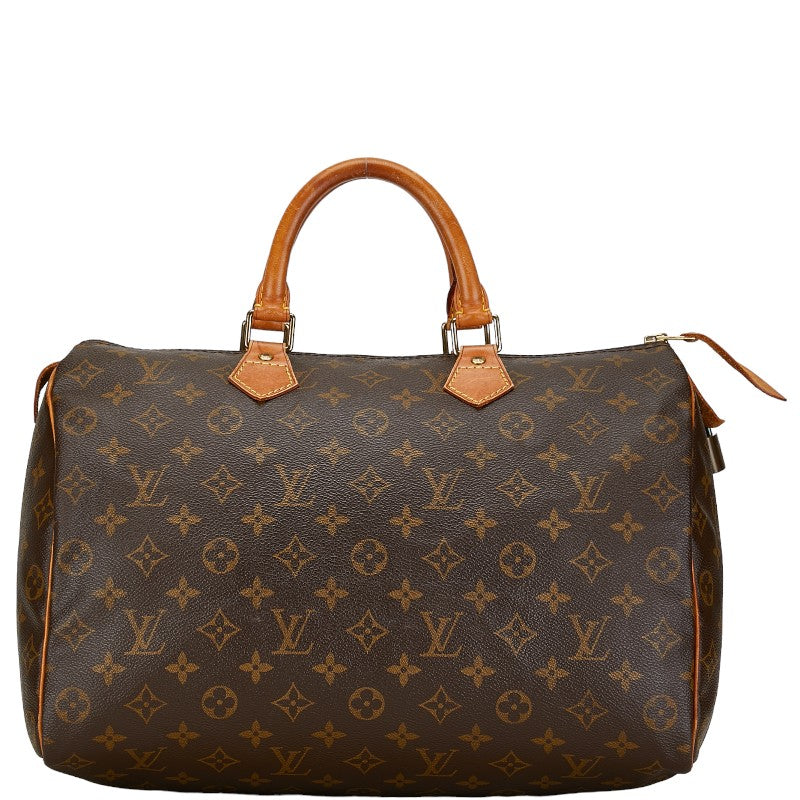 Louis Vuitton Speedy 35 Canvas Handbag M41524 in Fair condition