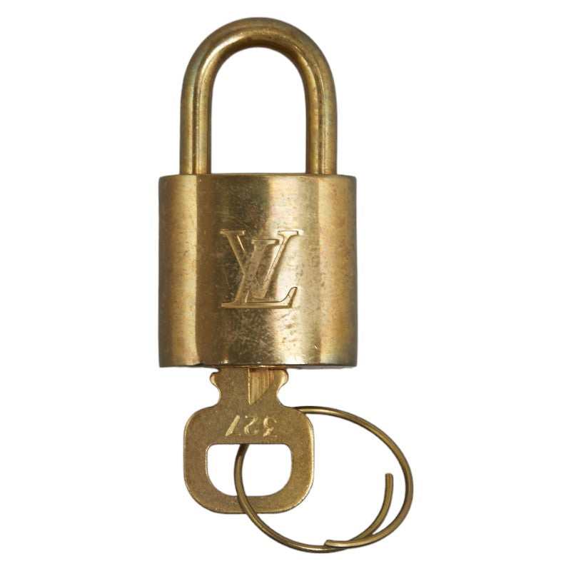 Louis Vuitton Gold Plated Padlock in Very Good Condition