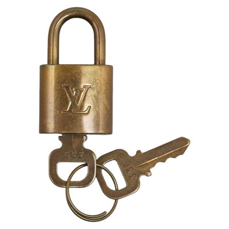 Louis Vuitton Gold Plated Padlock in Very Good Condition