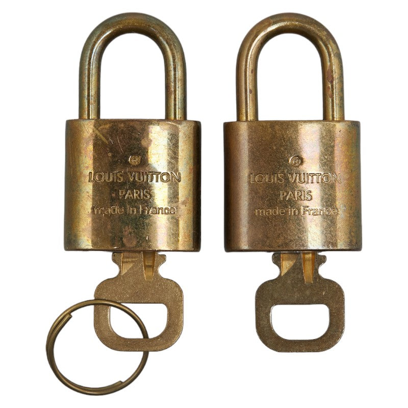 Louis Vuitton Gold Padlock Set