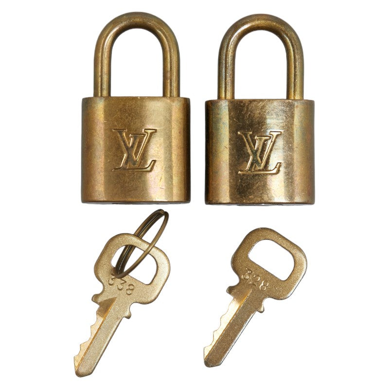 Louis Vuitton Gold Padlock Set