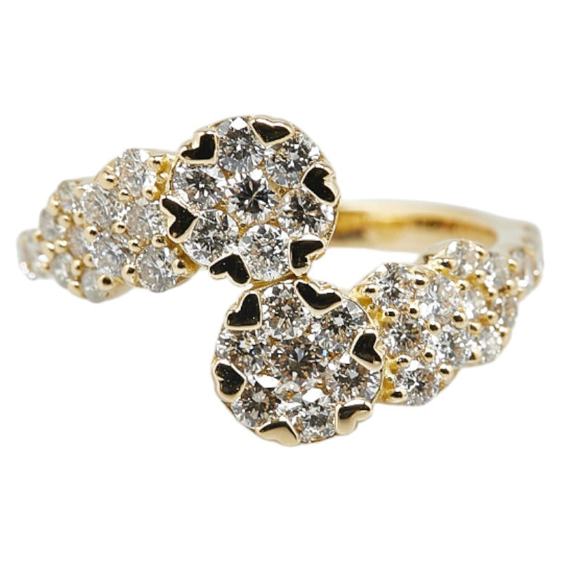 K18YG Yellow Gold Diamond 1.00ct Ring