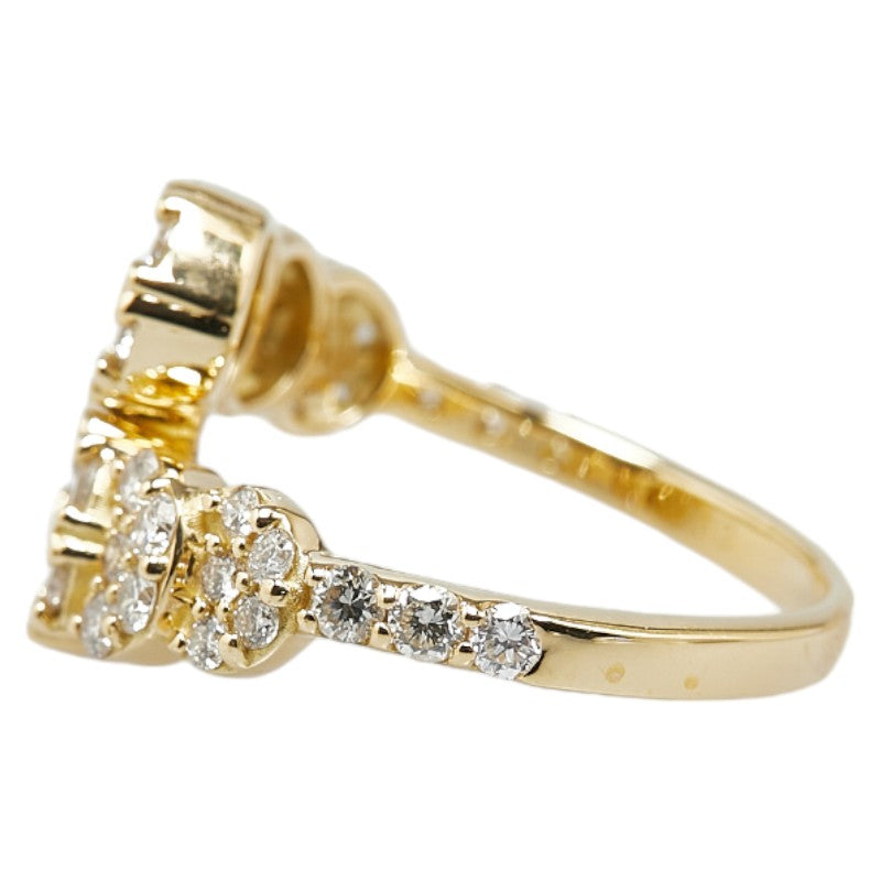 K18YG Yellow Gold Diamond 1.00ct Ring