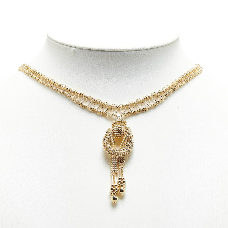 K18YG Yellow Gold Necklace in Great Condition