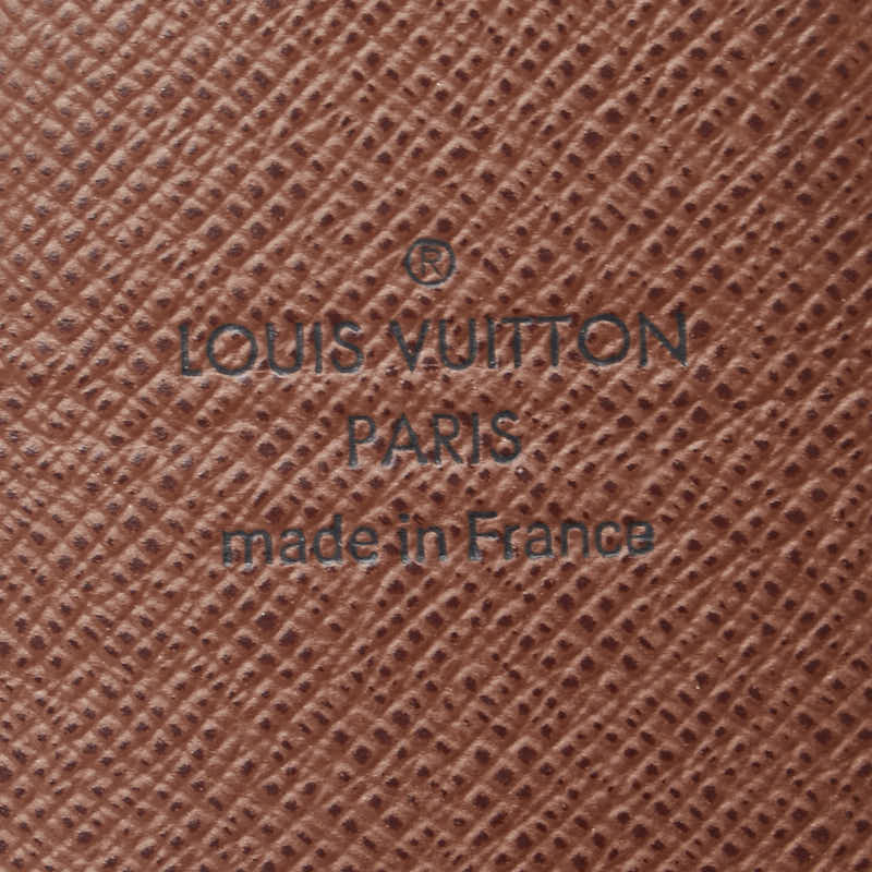 Louis Vuitton Monogram Cigarette Case M63024 Brown PVC Leather in Good Condition