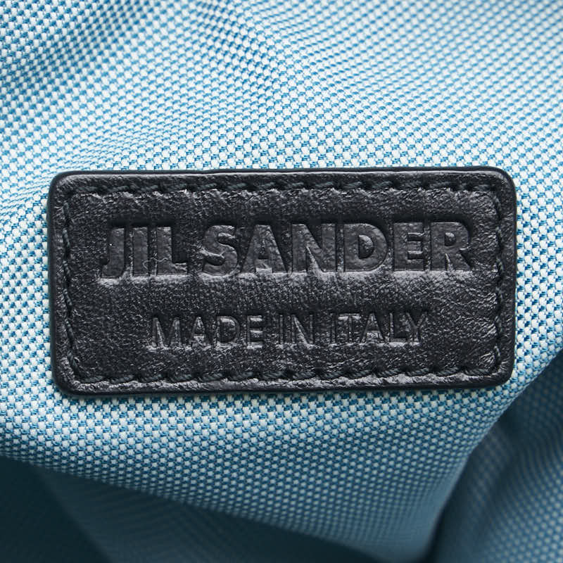 Jil Sander Nylon Backpack Blue in Very Good Condition