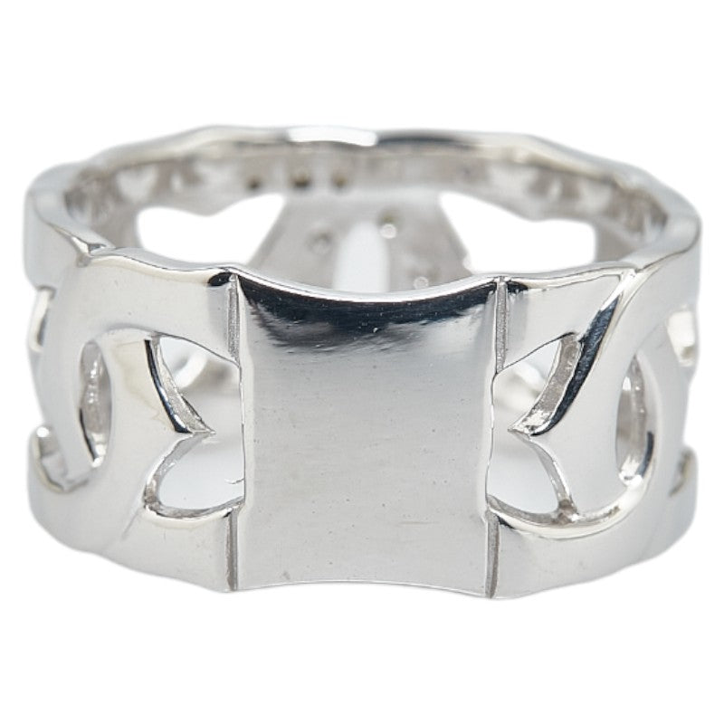 K18WG White Gold Diamond 0.12ct Ring