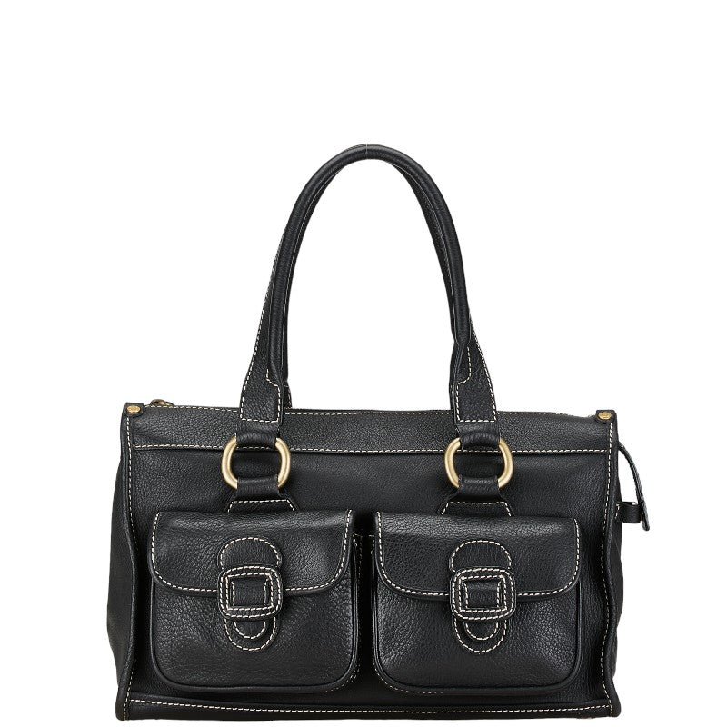 Celine Leather Handbag Tote Bag