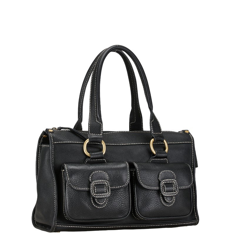 Celine Leather Handbag Tote Bag