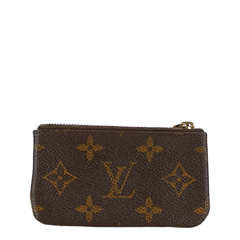 Louis Vuitton Monogram Pochette Cles Coin Key Case M62650 in Fair Condition