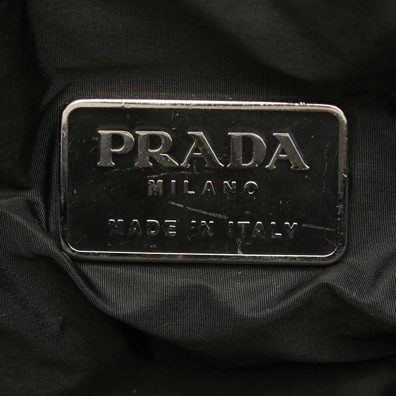 Prada Nylon Sports Logo Backpack Black in Very Good Condition