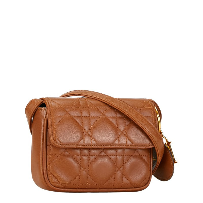 Dior Leather Cannage Shoulder Bag