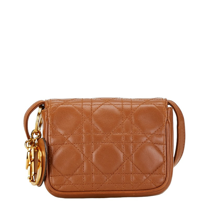 Dior Leather Cannage Shoulder Bag