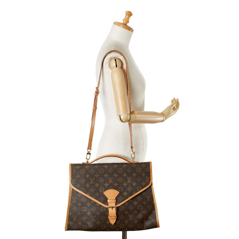 Louis Vuitton Beverly PM 2WAY Handbag Brown