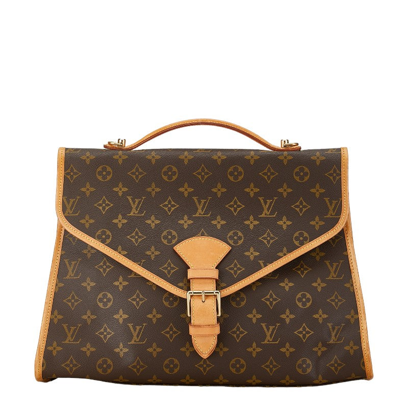 Louis Vuitton Beverly PM 2WAY Handbag Brown